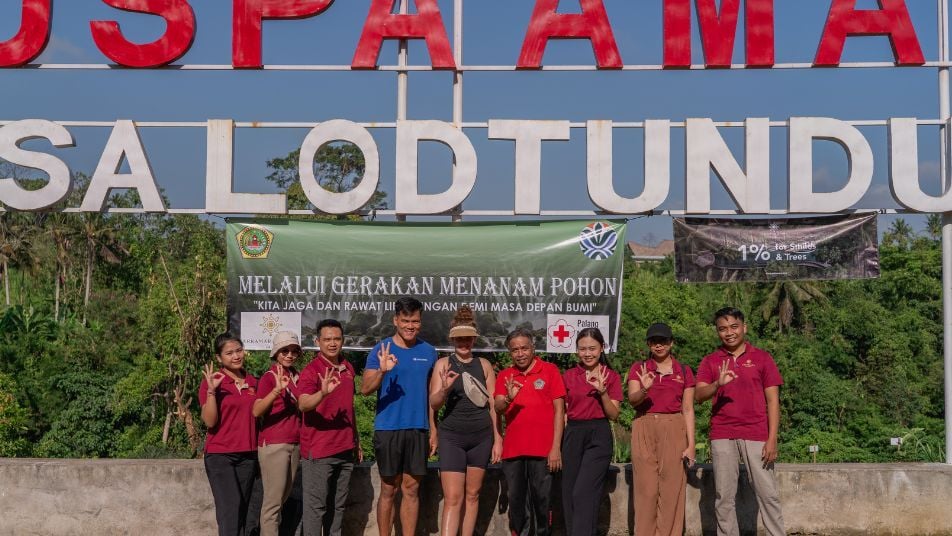 Arkamara Dijiwa Ubud tree planting