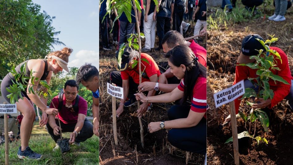 Arkamara Dijiwa Ubud tree planting