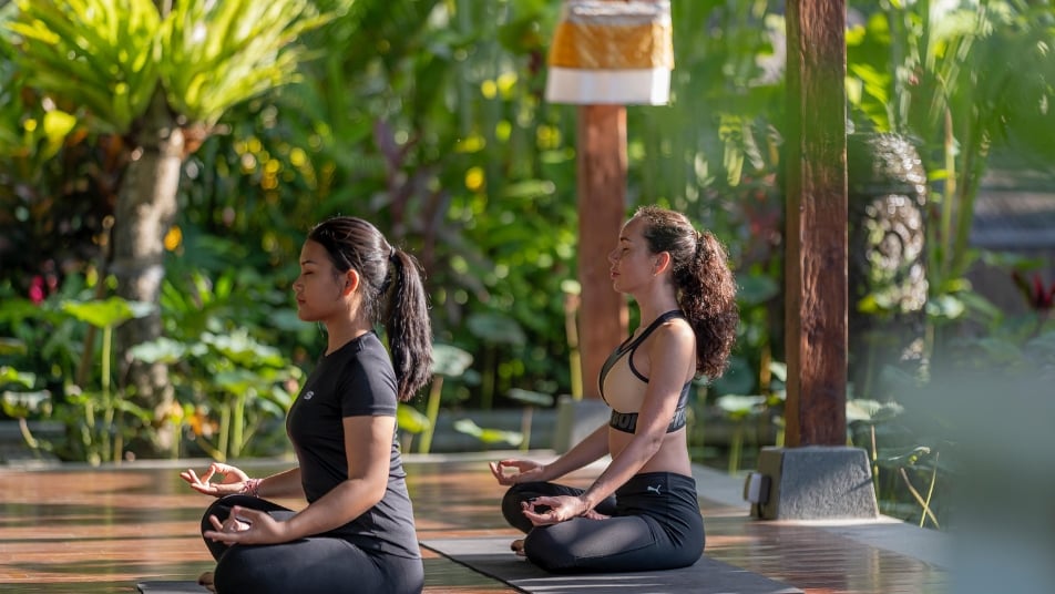 Balinese rituals at Arkamara Dijiwa Ubud