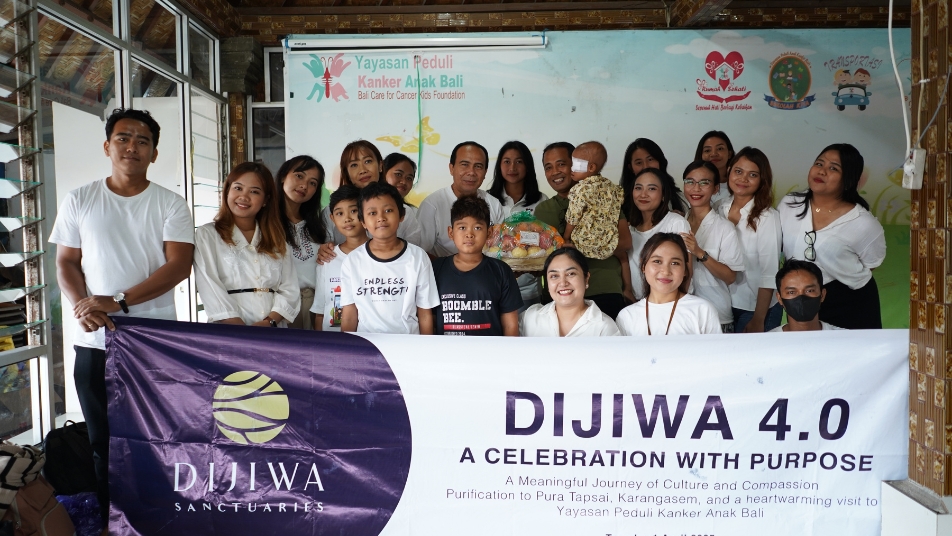 Dijiwa Sanctuaries 4th anniversary cancer kids